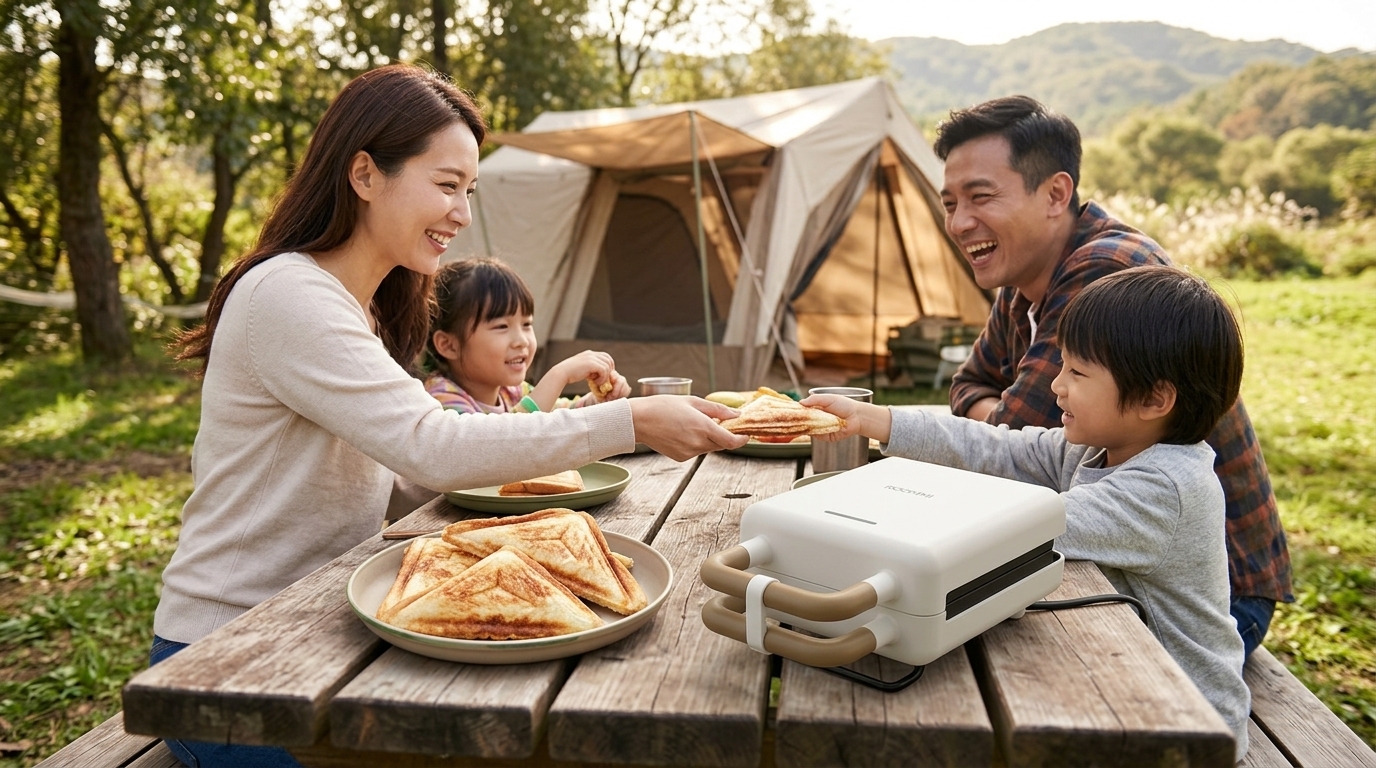 親子料理神器：露營野餐的創意點心DIY攻略
