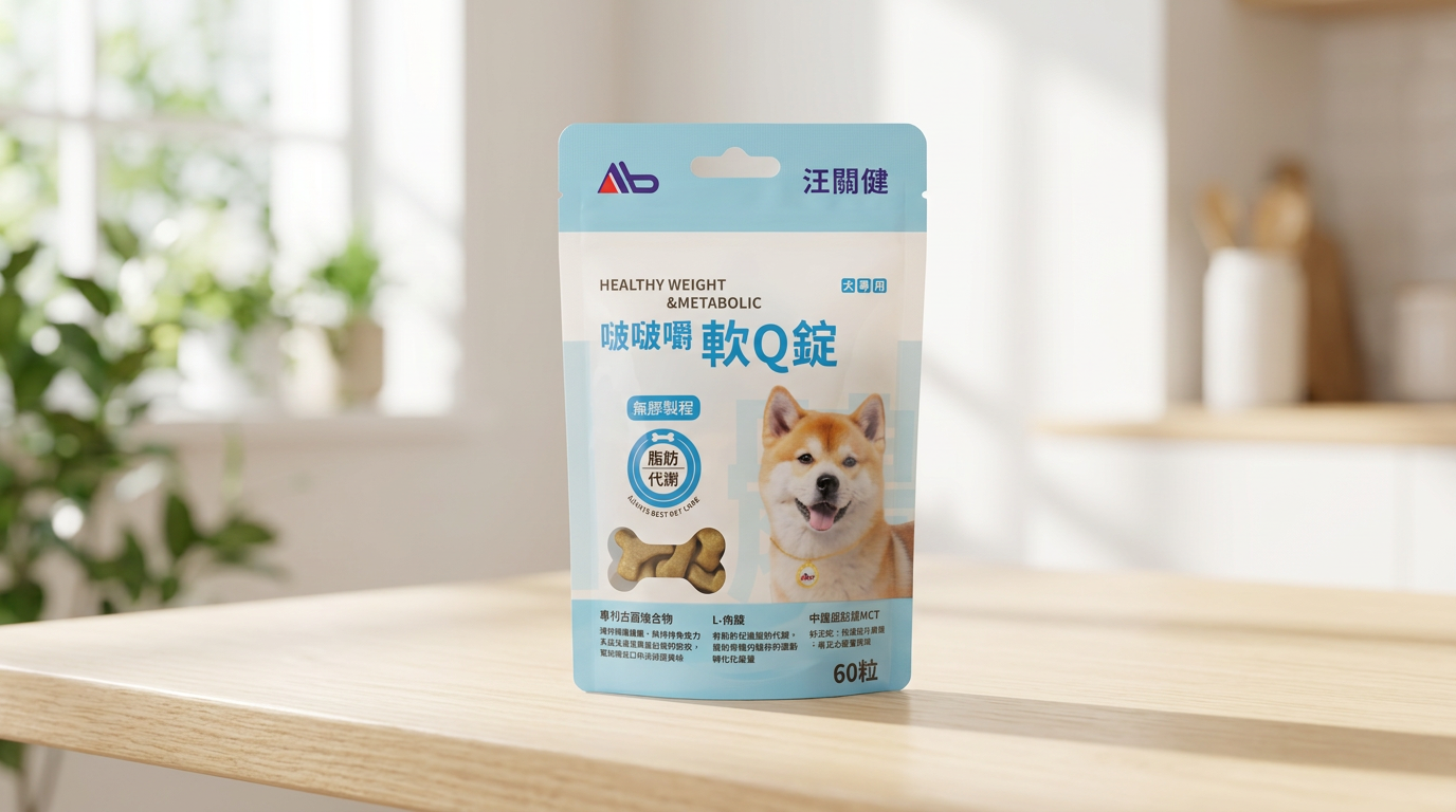 狗狗體重管理與關節保健雙效攻略：零食系軟Q錠讓毛孩愛上每日保養