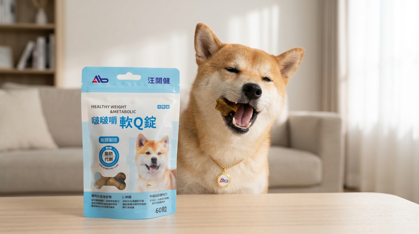 挑食狗狗也愛吃的關節保健品：高適口性軟Q錠餵食技巧分享