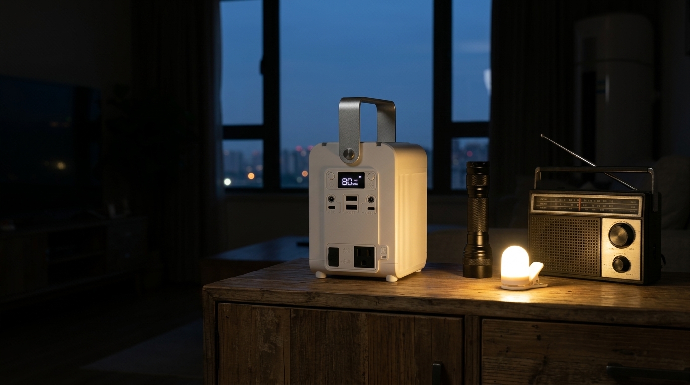 停電備援神器:為什麼家用防災包需要多功能行動電源?