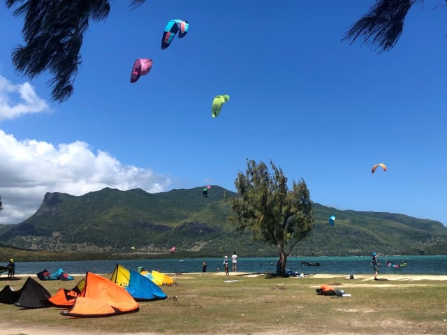 Mes 3 spots de kitesurf préférés à l'Île Maurice