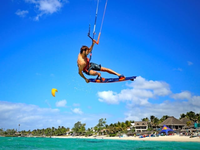Ma première expérience de kite à Maurice