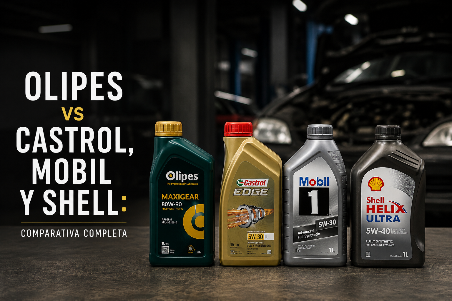 Olipes vs Castrol, Mobil și Shell: Comparație Onestă (2026) — Ulei Direct Blog