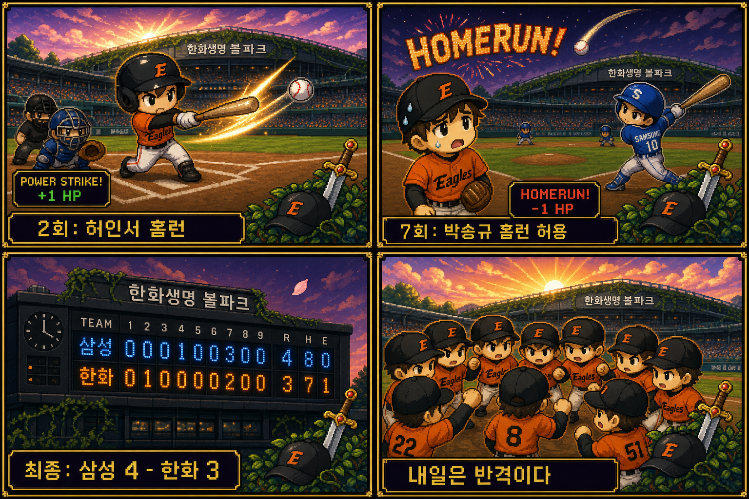 JRPG 전투 결과