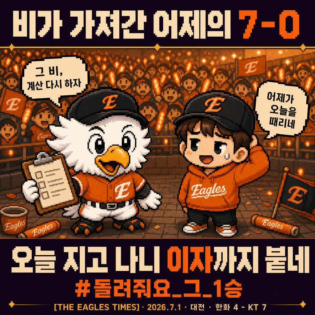 오늘의 한화 팬 마음