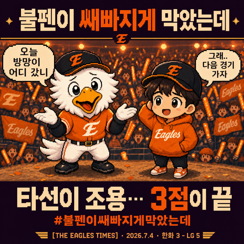오늘의 한화 팬 마음
