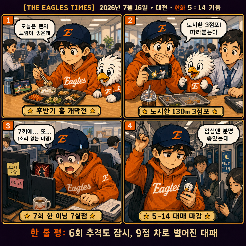 부리의 4컷 만화