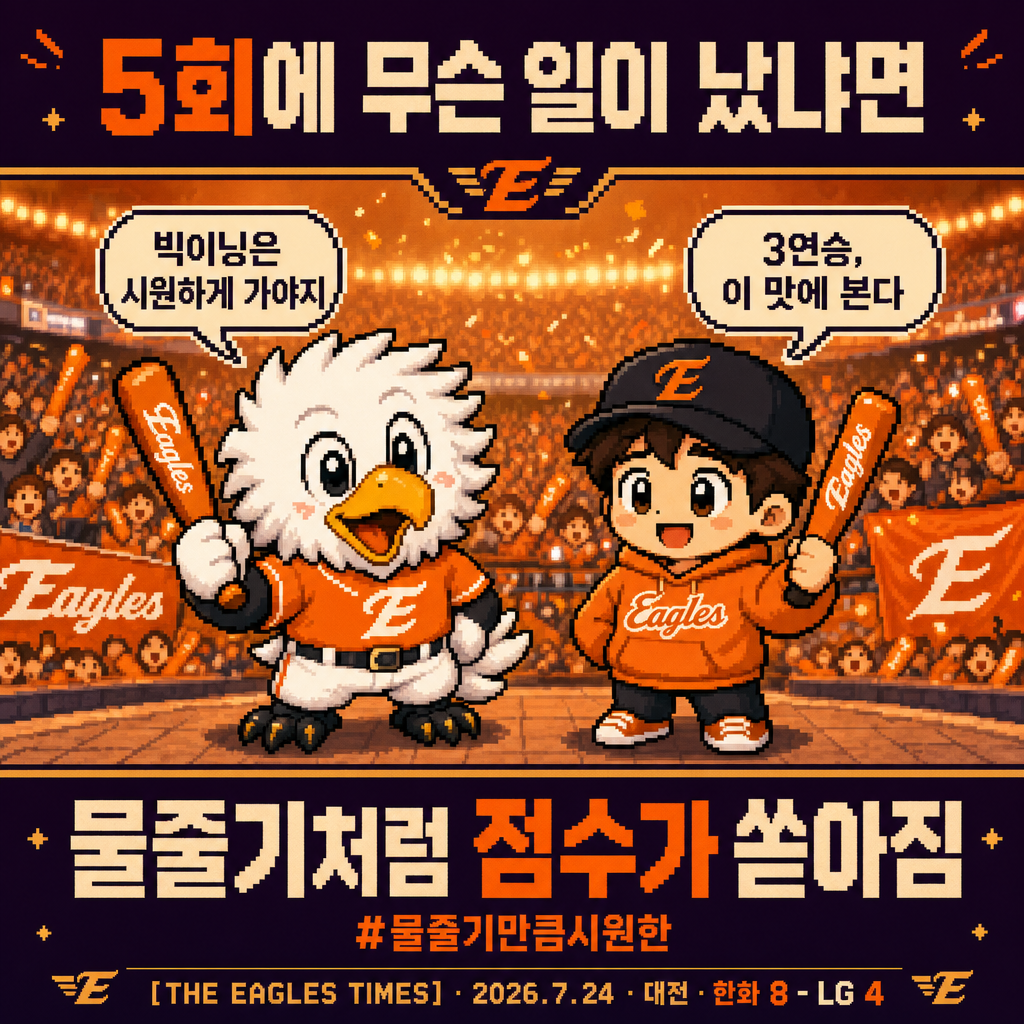 오늘의 한화 팬 마음