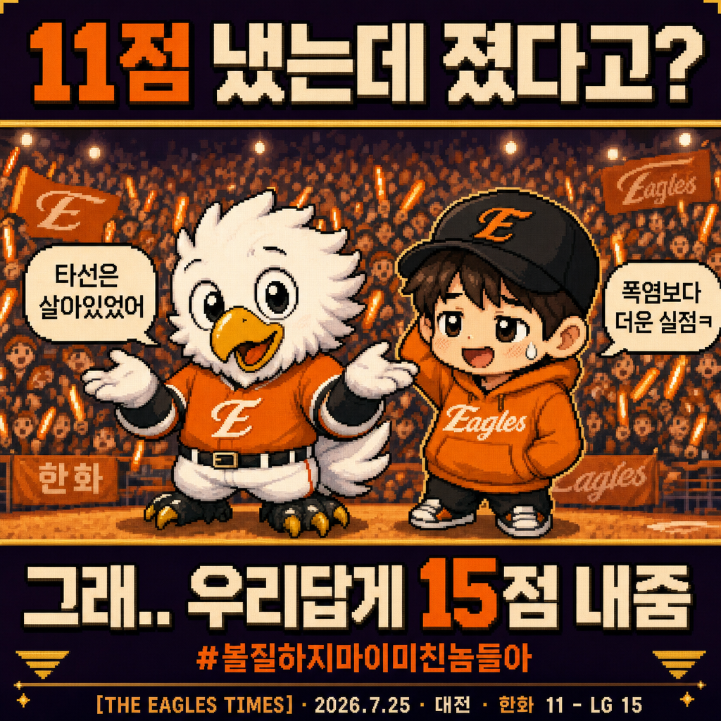 오늘의 한화 팬 마음