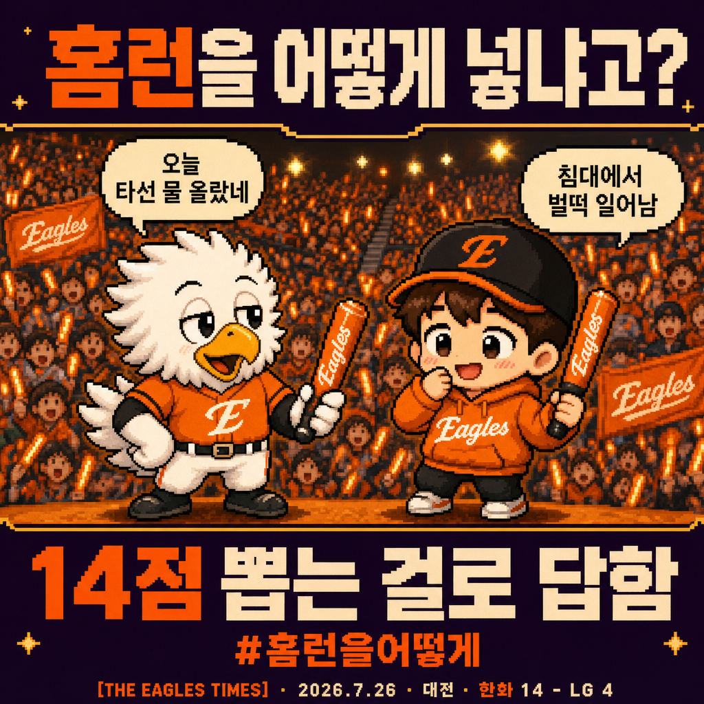 오늘의 한화 팬 마음