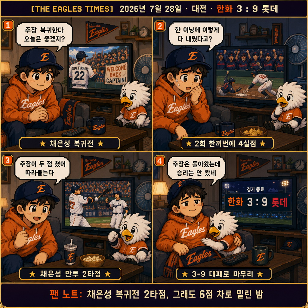 부리의 4컷 만화