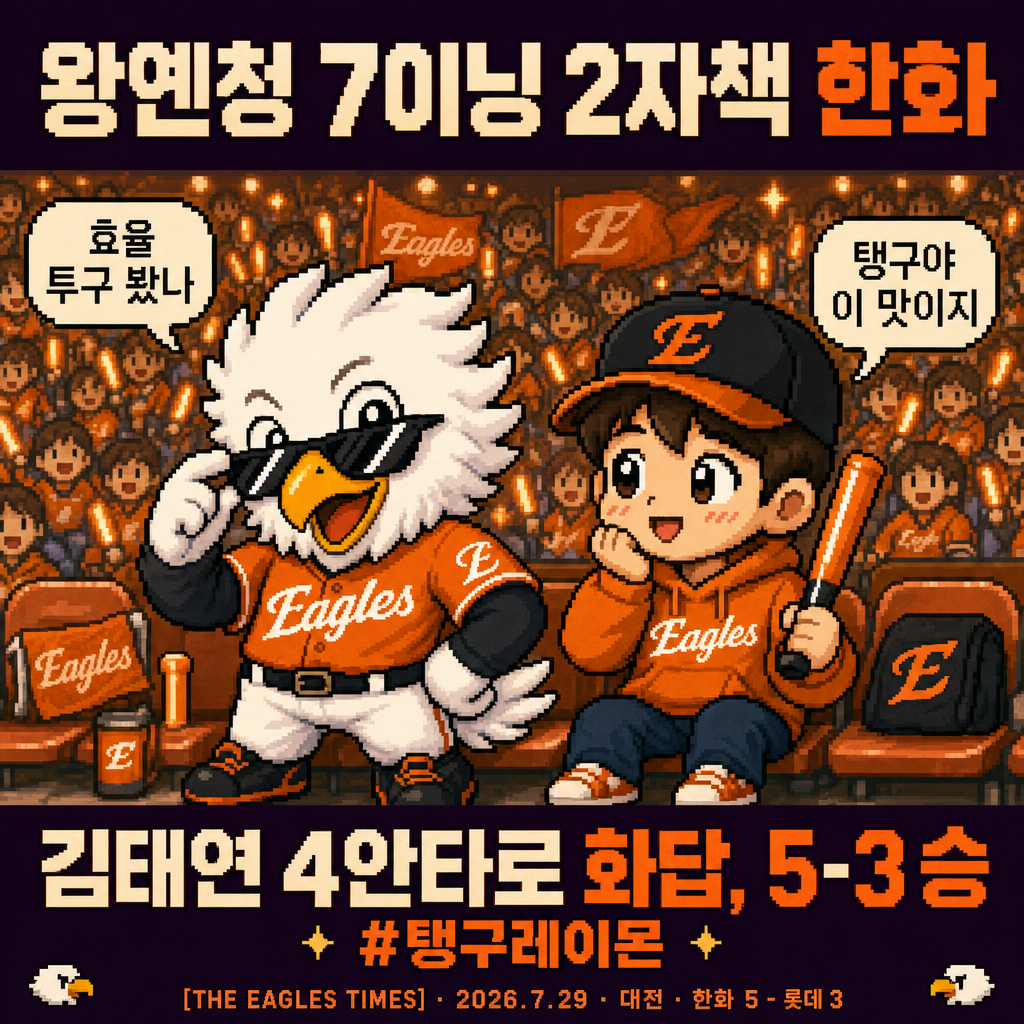 오늘의 한화 팬 마음
