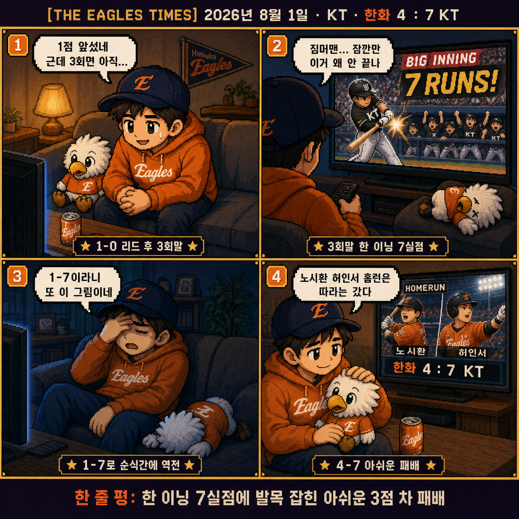 부리의 4컷 만화