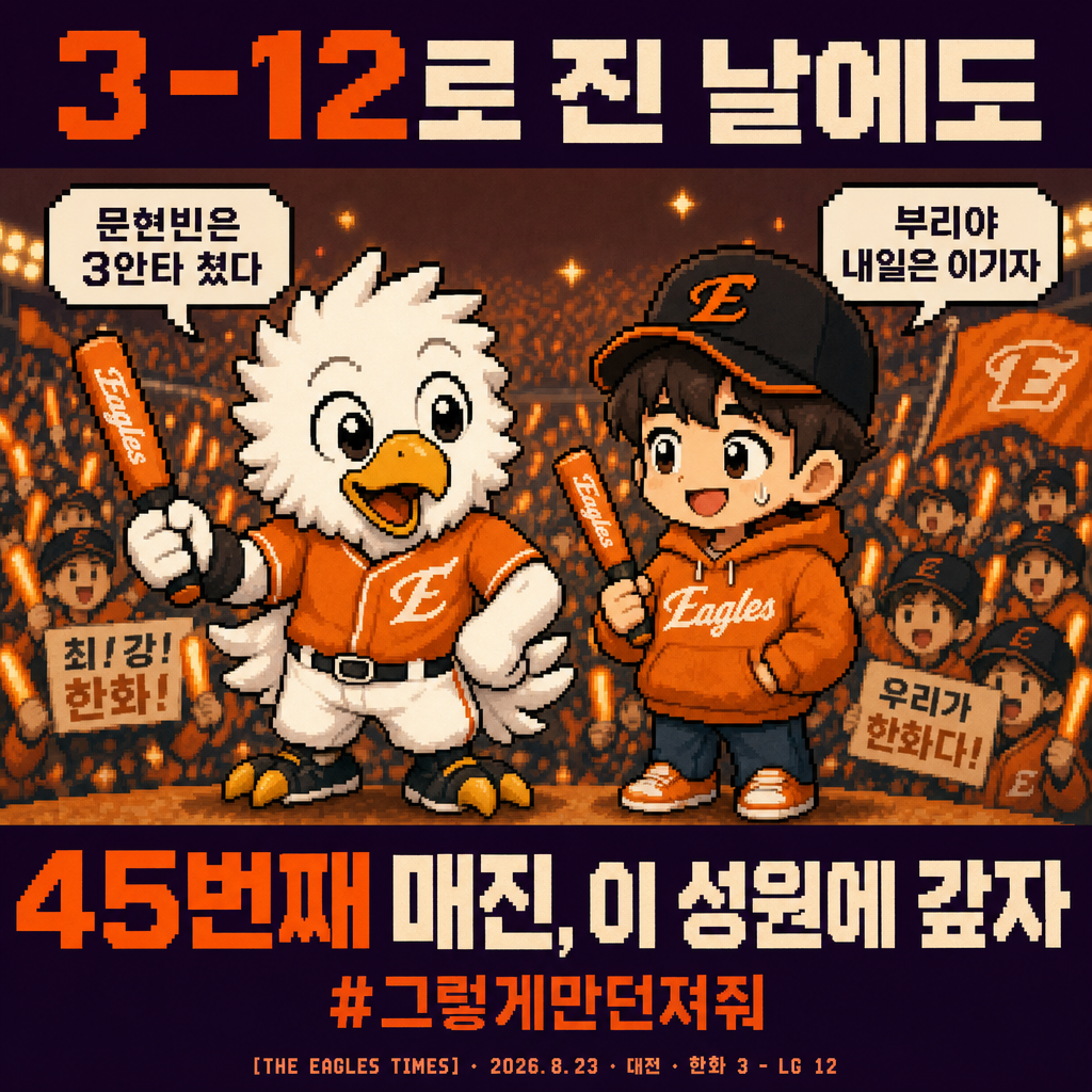 오늘의 한화 팬 마음