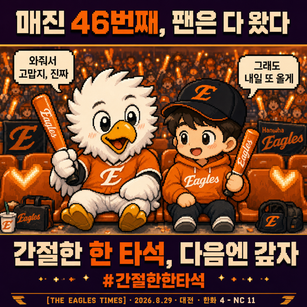 오늘의 한화 팬 마음