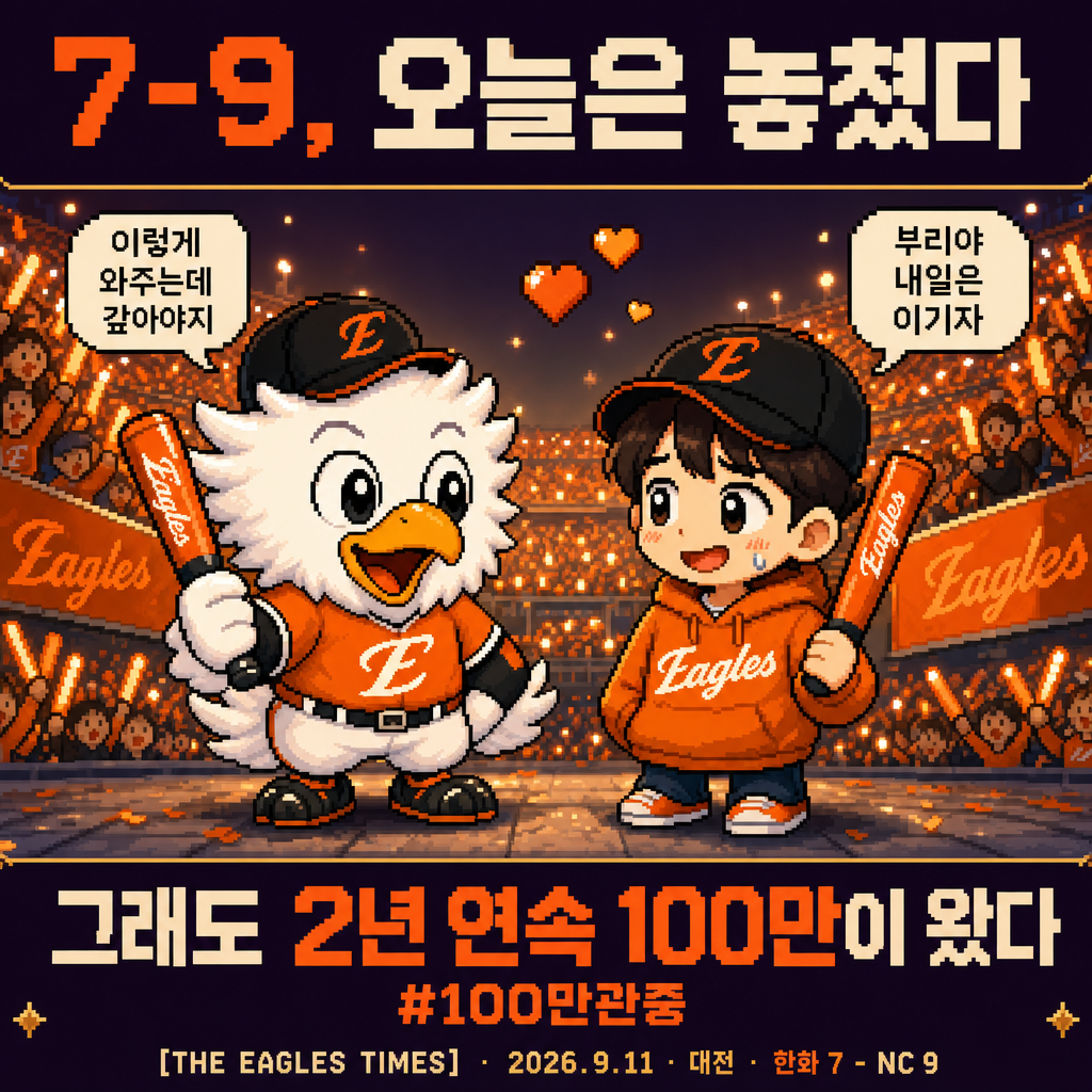 오늘의 한화 팬 마음