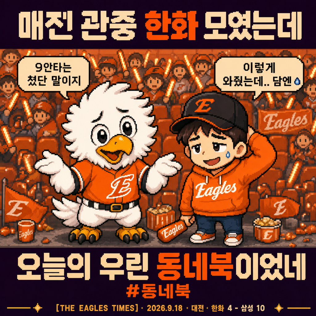 오늘의 한화 팬 마음