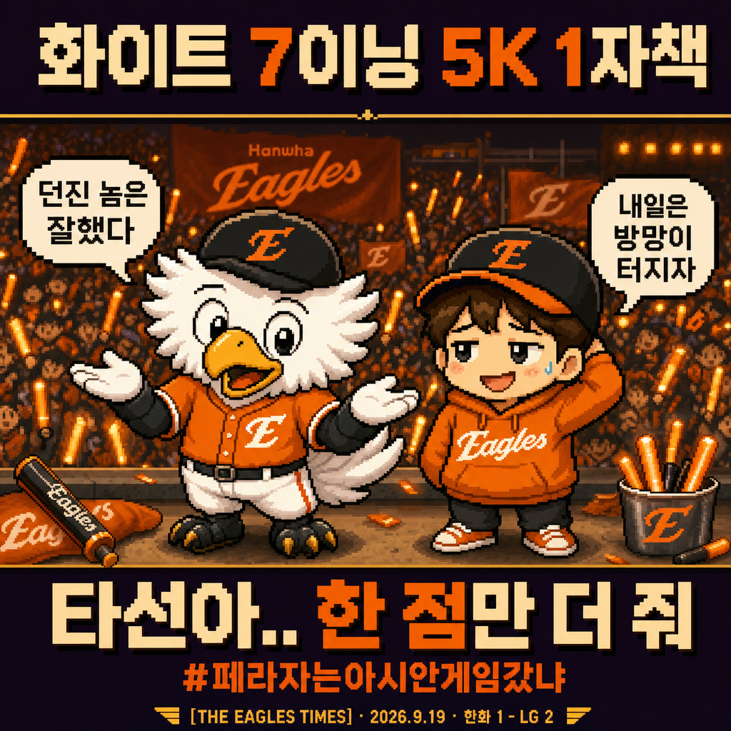 오늘의 한화 팬 마음