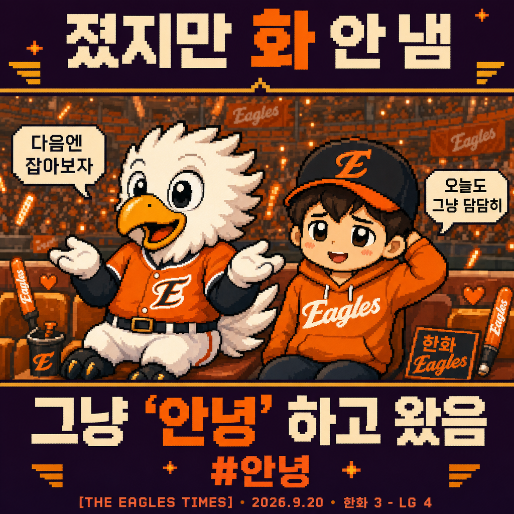 오늘의 한화 팬 마음