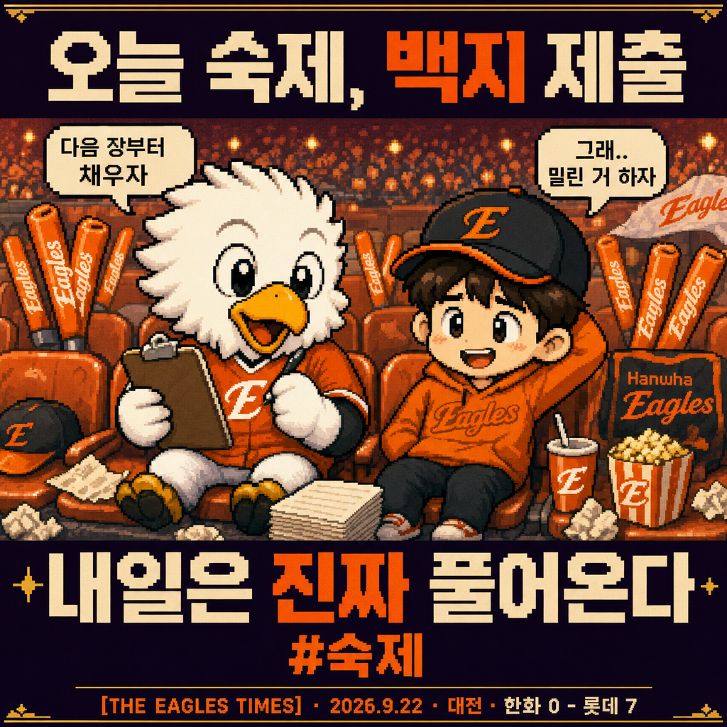 오늘의 한화 팬 마음