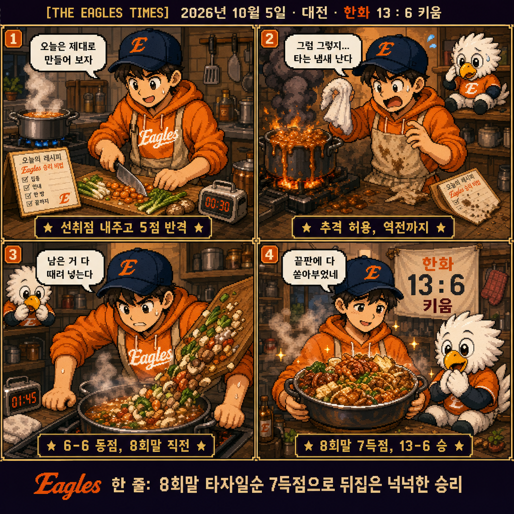 부리의 4컷 만화