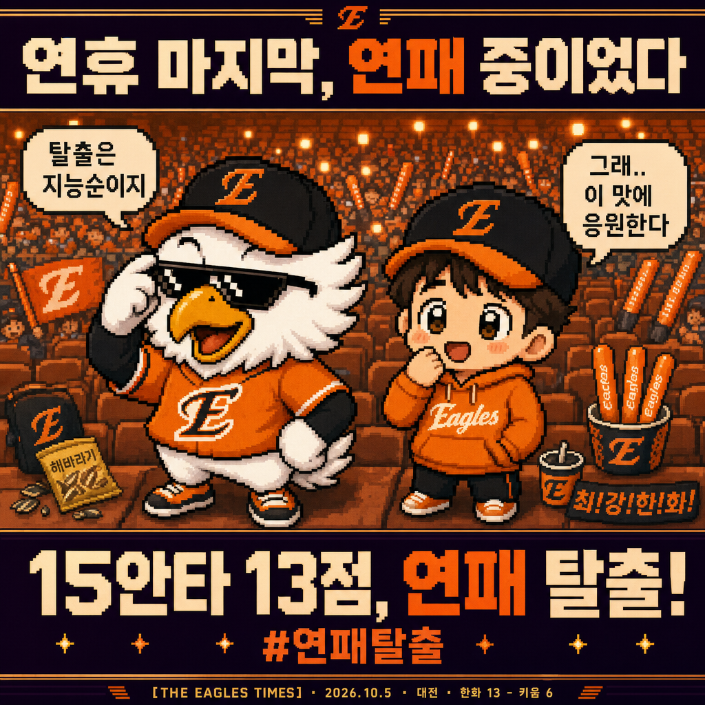 오늘의 한화 팬 마음