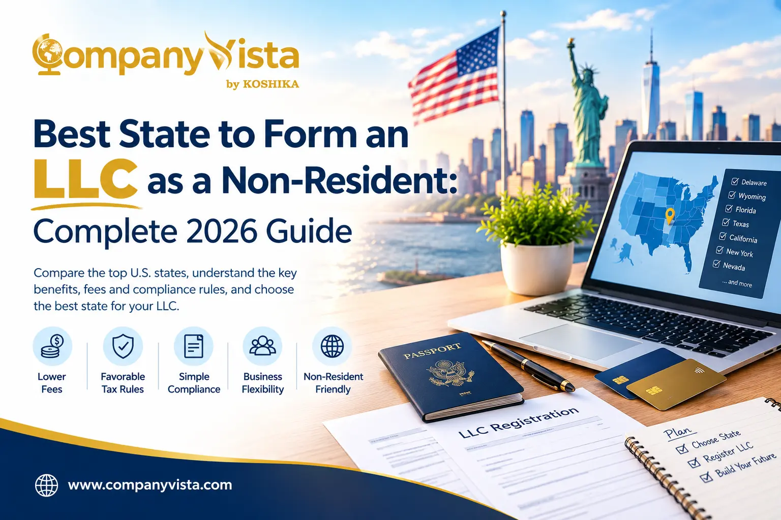 Best State to Form an LLC as a Non-Resident: Complete 2026 Guide