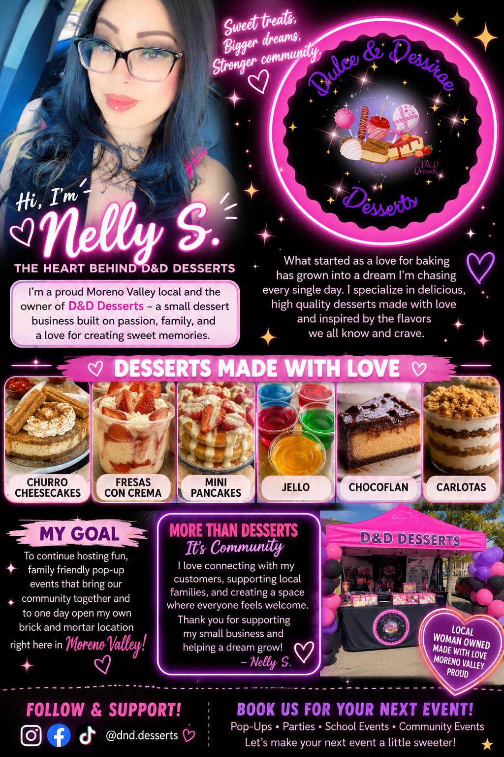 D&D desserts Markets