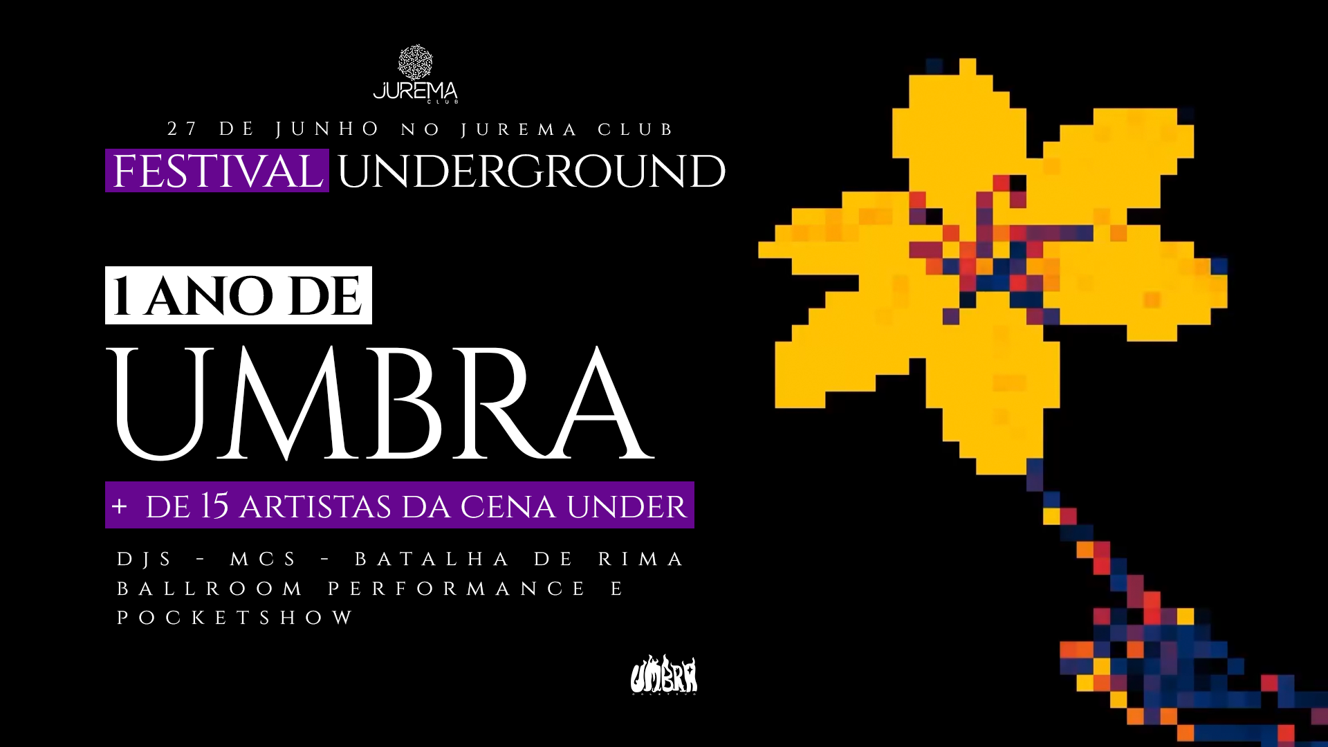 Festival UMBRA 1 ANO✨