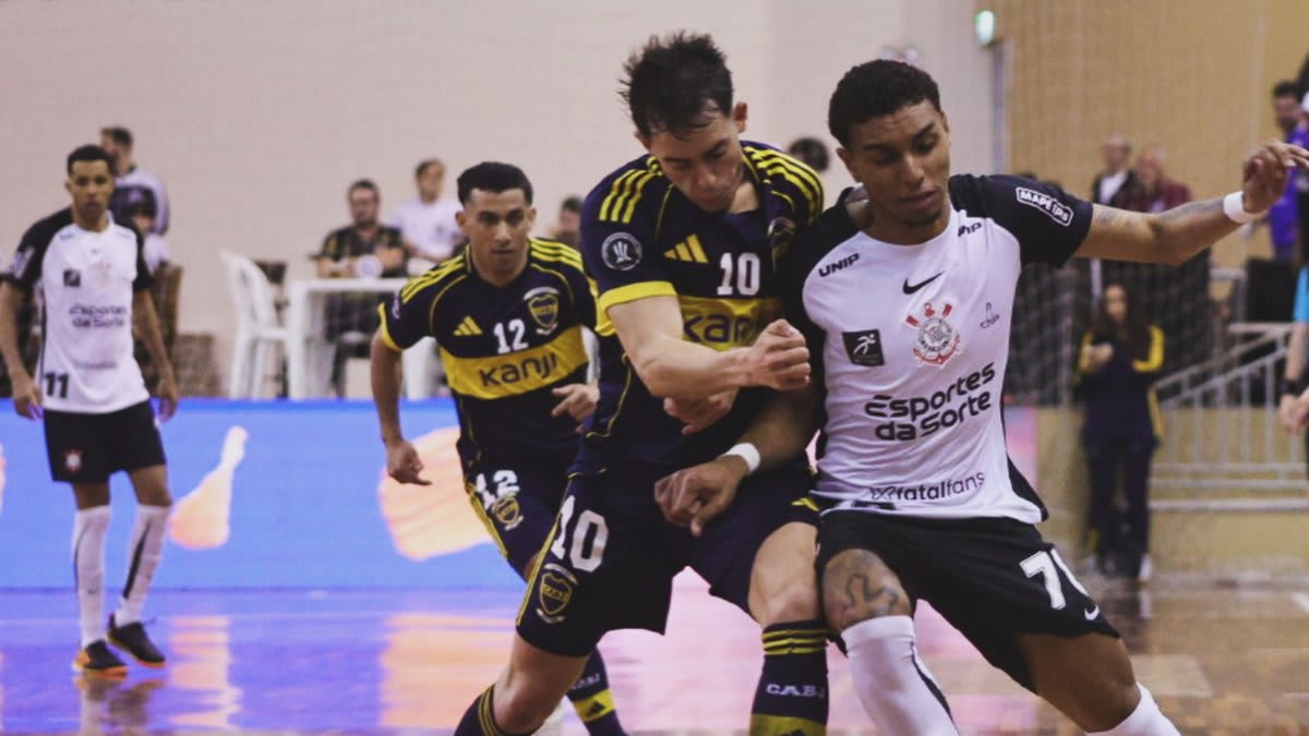 Corinthians bate Boca Juniors no futsal