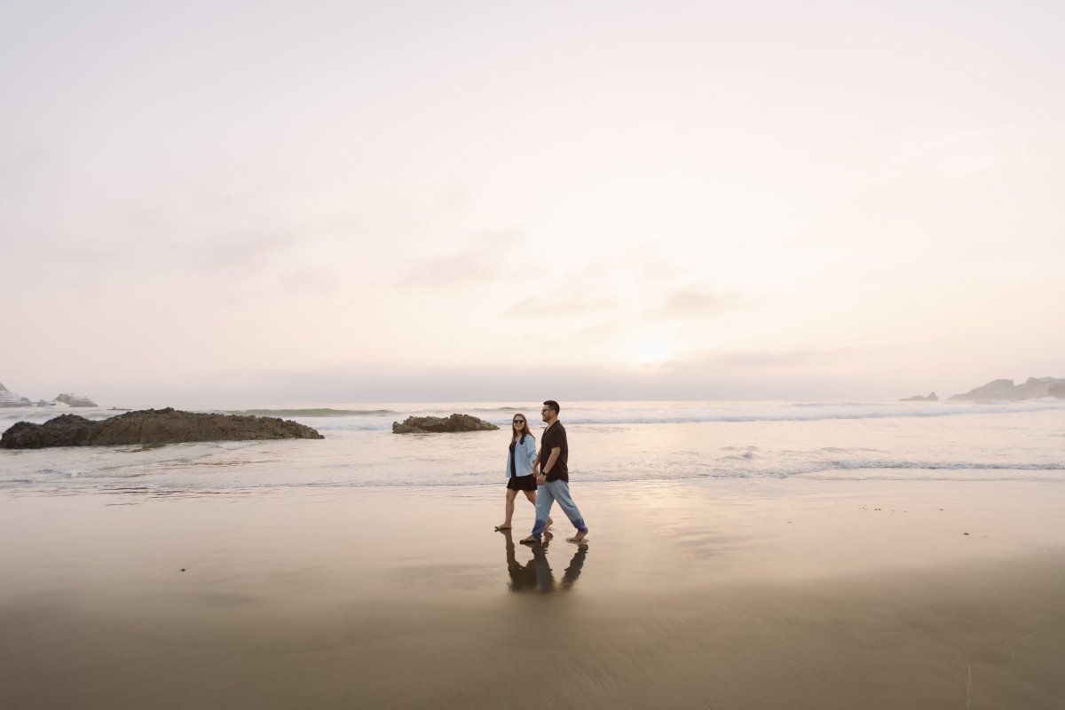 Save the date Sandra & Jeremy — retrato 1