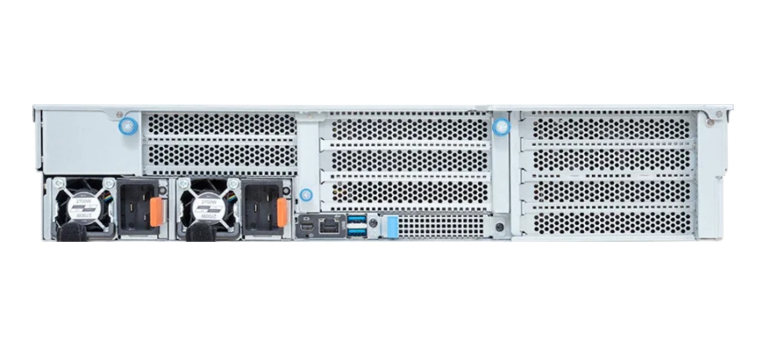 Gigabyte R263-ZG5 Rack Server - AMD EPYC™ 9005/9004 - 2U UP 1 x PCIe Gen5 GPU + 4-Bay E3.S 2T CXL - 4