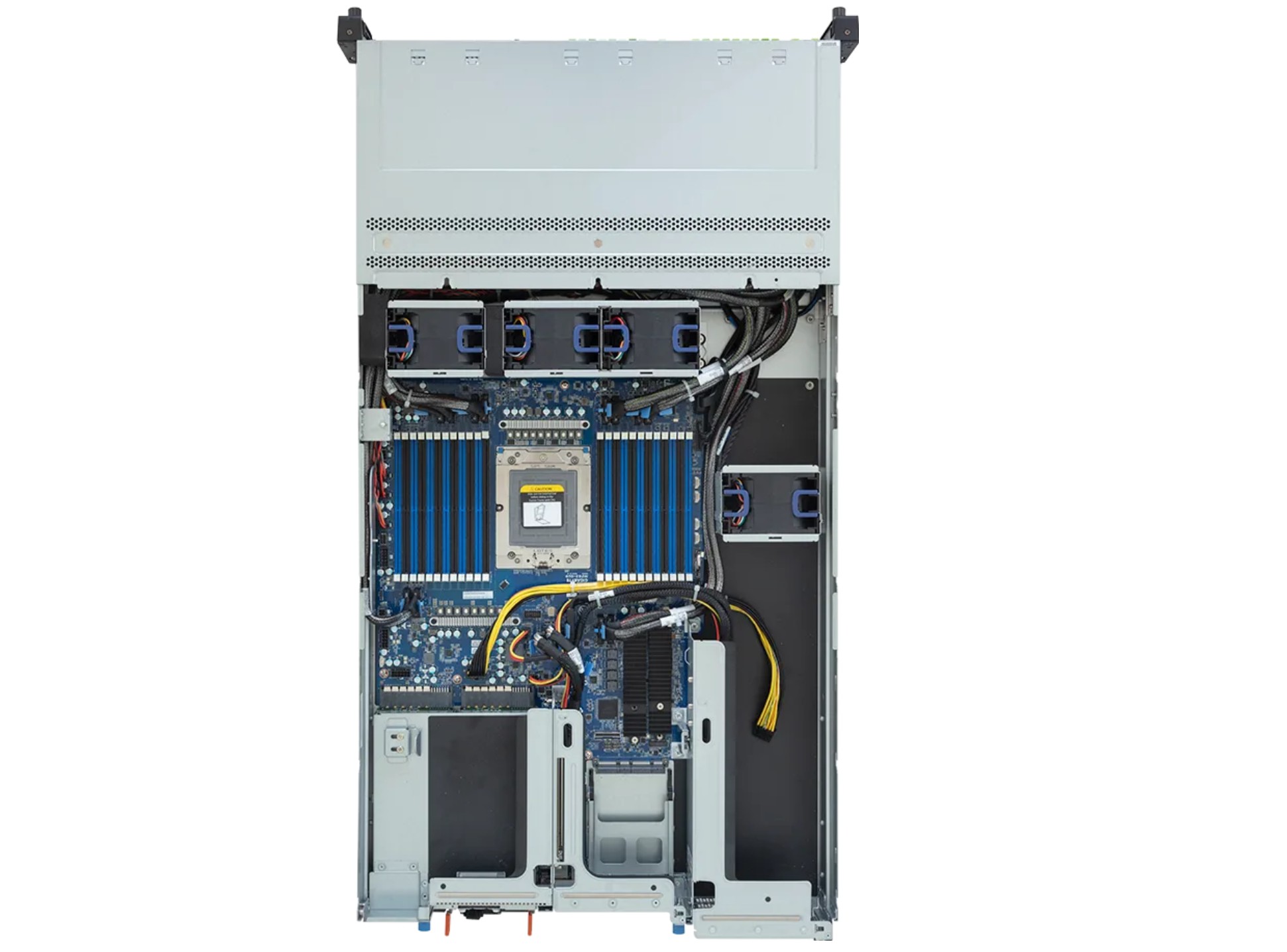Gigabyte R263-ZG5 Rack Server - AMD EPYC™ 9005/9004 - 2U UP 1 x PCIe Gen5 GPU + 4-Bay E3.S 2T CXL - 5