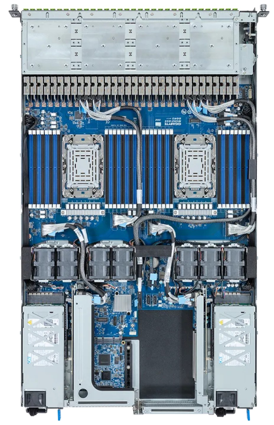 Gigabyte S183-SH0 Storage Server - 5th Gen Intel® Xeon® Scalable - 1U DP 32-Bay E1.S NVMe 1600W - 4