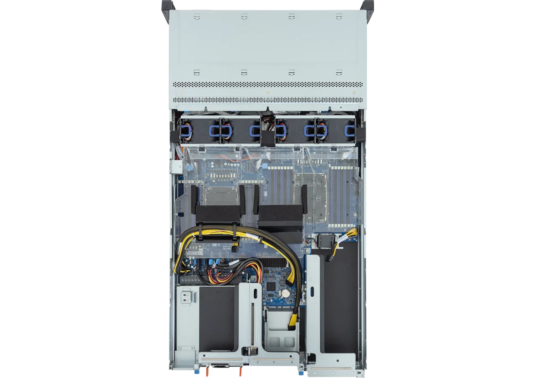 Gigabyte R284-SF0 Rack Server - Intel® Xeon® 6 - 2U DP - 4 x PCIe Gen5 GPUs - 5