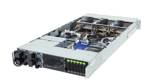 Gigabyte XV23-ZX0 NVIDIA MGX™ Server - AMD EPYC™ 9005/9004 - 2U DP 4 x PCIe Gen5 GPUs Immersion - 4