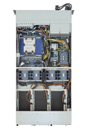 Gigabyte XV23-ZU0 NVIDIA MGX™ Server - AMD EPYC™ 9005/9004 - 2U UP 4 x PCIe Gen5 GPUs - 4
