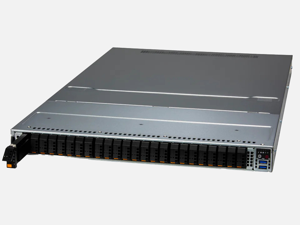 SuperServer 124E1.S - 24x E1.S Hot-swap NVMe