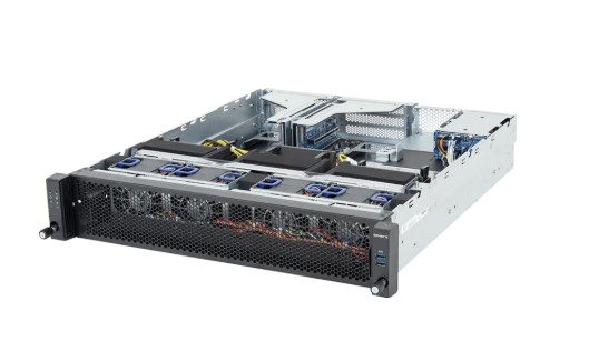 Gigabyte E263-Z34 Edge Server - AMD EPYC™ 9005/9004 - 2U UP 2 x PCIe Gen5 GPUs Titanium - 2