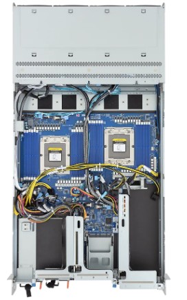 Gigabyte R283-ZF0-IAL1 Rack Server - AMD EPYC™ 9005/9004 - 2U DP 4 x PCIe Gen5 GPUs Immersion - 3