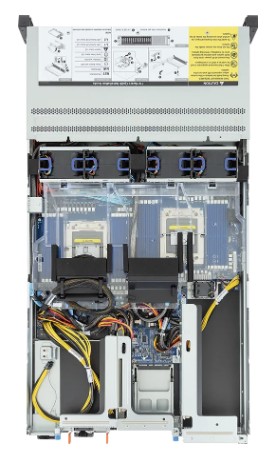 Gigabyte R283-ZF1-AAL1 Rack Server - AMD EPYC™ 9005/9004 - 2U DP 4 x PCIe Gen5 GPUs - 2