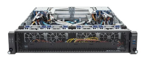 Gigabyte E284-S90-AAJ1 Edge Server - Intel® Xeon® 6 Processors - 2U DP 4-Bay Gen5 NVMe/SATA/SAS-4
