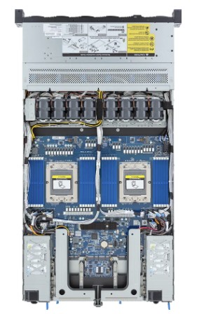 Gigabyte R183-Z94-AAV1 Rack Server - AMD EPYC™ 9005/9004 - 1U DP 12-Bay Gen5 NVMe/SATA/SAS-4 (12 x NVMe) Titanium - 3