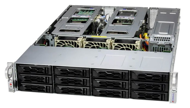 Supermicro CloudDC SuperServer SYS-621C-TN12R