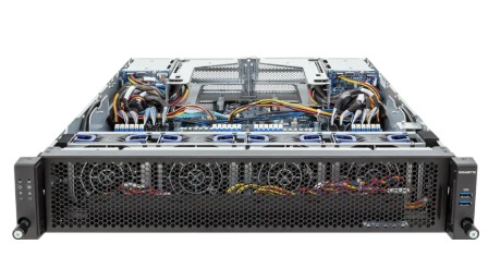 Gigabyte E283-Z91-AAV1 Edge Server - AMD EPYC™ 9005/9004 - 2U DP 4-Bay SATA/SAS-4 Titanium