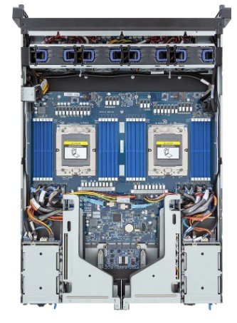 Gigabyte E283-Z91-AAV1 Edge Server - AMD EPYC™ 9005/9004 - 2U DP 4-Bay SATA/SAS-4 Titanium - 3