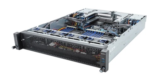 Gigabyte E283-S90-AAV1 Edge Server - 5th/4th Gen Intel® Xeon® Scalable - 2U UP 4-Bay Gen4 NVMe/SATA/SAS Titanium - 2