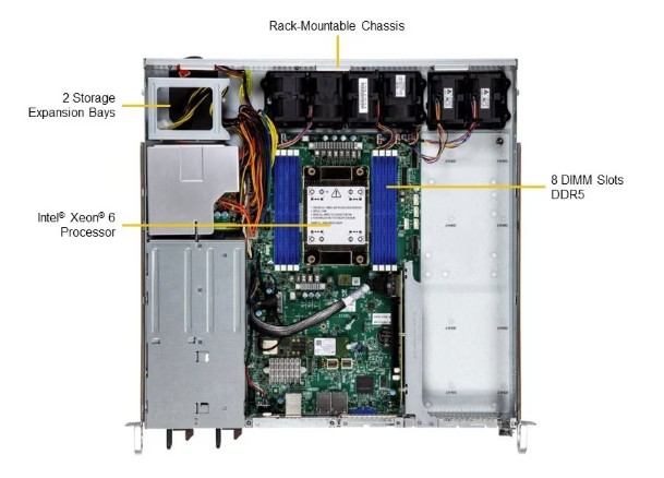 Supermicro SYS-112B-FWT 1U Rackmount X14 UP IOT System - 3