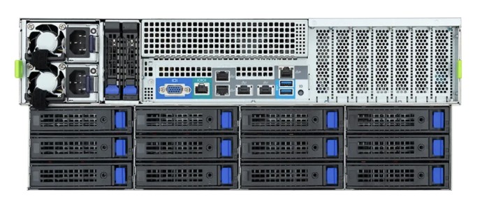 Gigabyte S453-S70-AAV1 Storage Server - 5th/4th Gen Intel® Xeon® Scalable - 4U DP 36+2-Bay SATA/SAS - 4