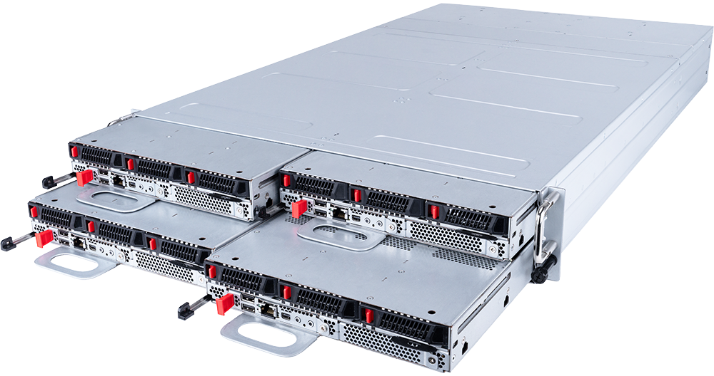 MSI 2U 4-Node AMD 9005 EPYC Server Barebone (CD270-S4051-X4) - 2